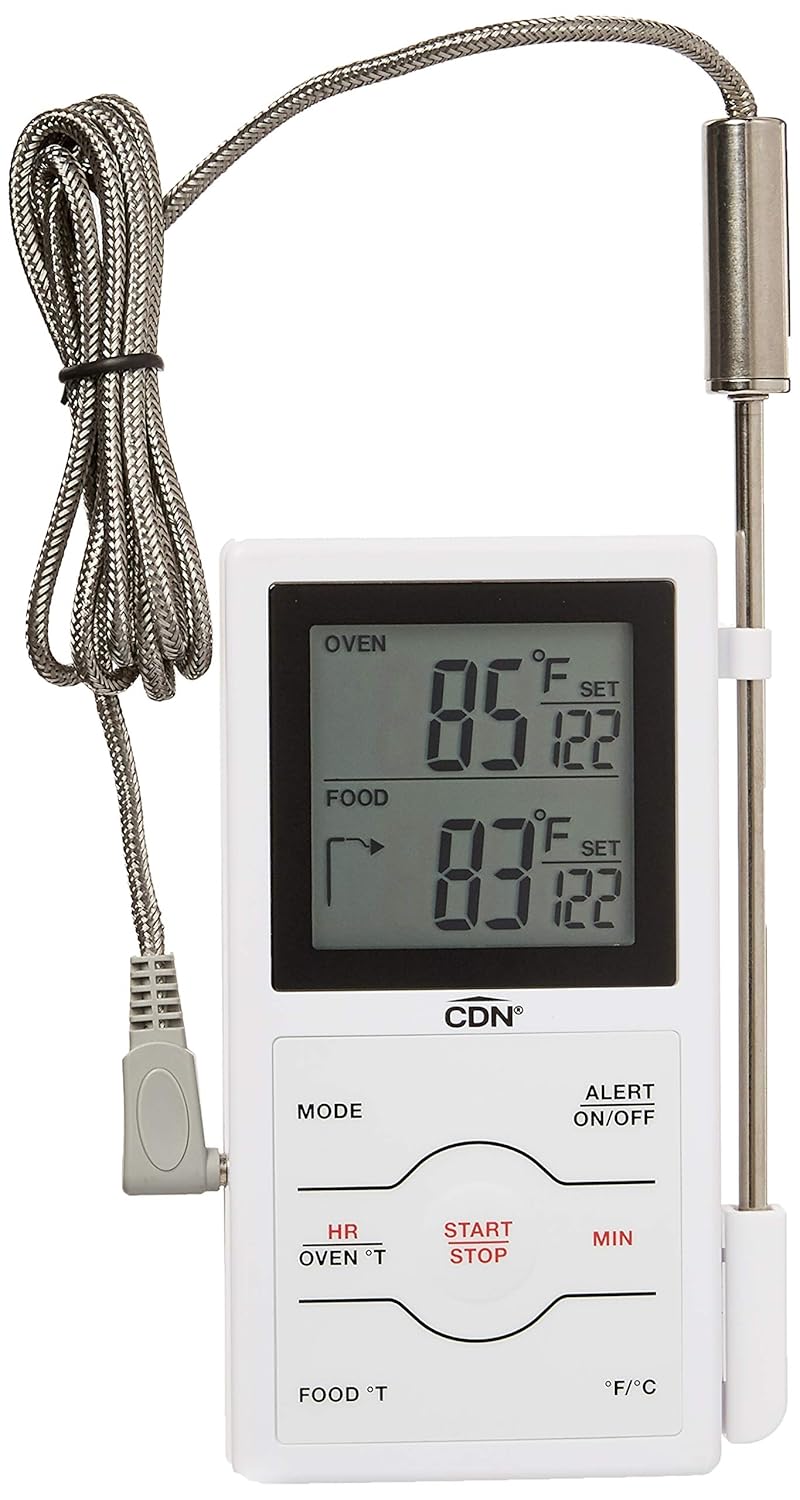 CDN Dual Sensing Programmable Probe Thermometer and Timer for Accurate Cooking - Image 5
